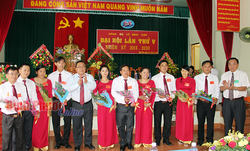 Đại hội Đảng bộ x&atilde; B&igrave;nh Sơn