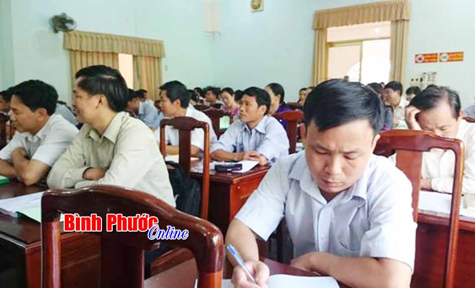 Khai giảng lớp nghiệp vụ quản lý nhà nước ngạch chuyên viên chính