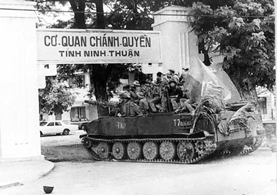 Ng&agrave;y 16-4-1975: Giải ph&oacute;ng Ninh Thuận