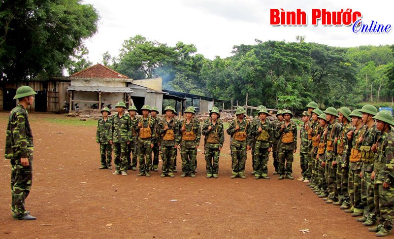 34 c&aacute;n bộ bi&ecirc;n ph&ograve;ng tập huấn n&acirc;ng cao c&ocirc;ng t&aacute;c tham mưu huấn luyện