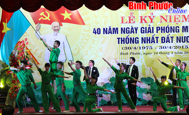 Kỷ niệm 40 năm giải ph&oacute;ng miền Nam v&agrave; c&ocirc;ng bố ng&agrave;y giải ph&oacute;ng tỉnh B&igrave;nh Phước