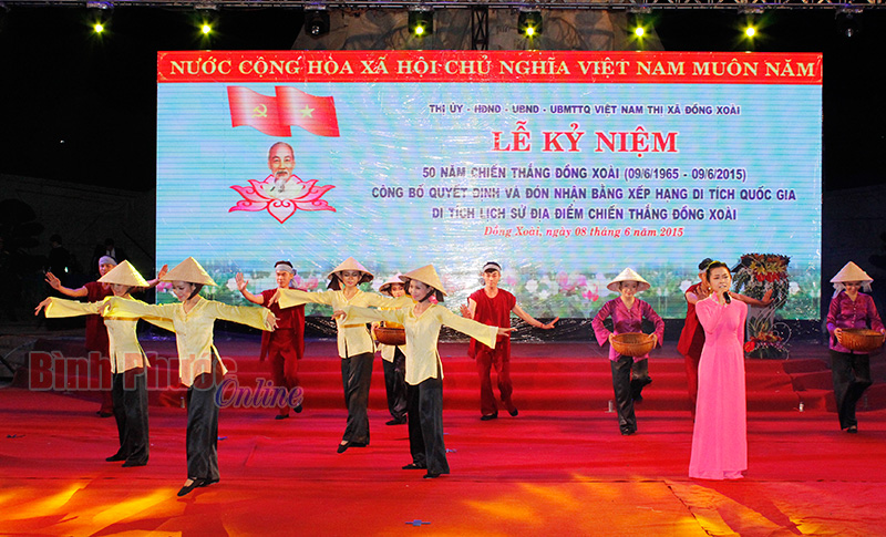 Long trọng Lễ kỷ niệm 50 năm chiến thắng Đồng Xo&agrave;i