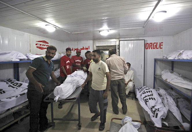 Pakistan nóng 45 độ C, 122 người sốc nhiệt chết