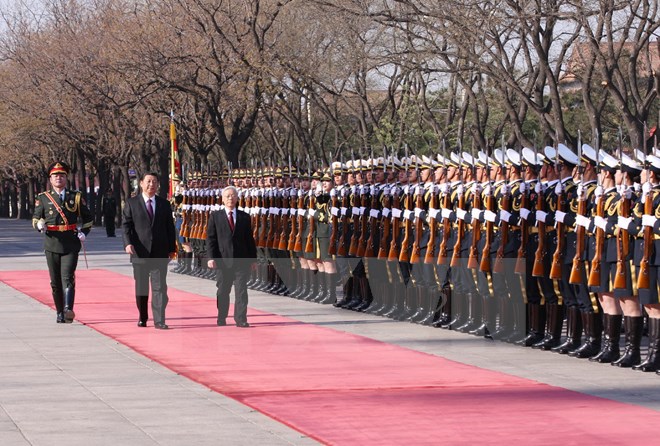 Truyền th&ocirc;ng Trung Quốc đưa đậm chuyến thăm của Tổng B&iacute; thư