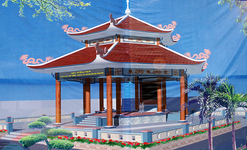 Khởi c&ocirc;ng x&acirc;y dựng khu tưởng niệm Ban An ninh B&igrave;nh Phước