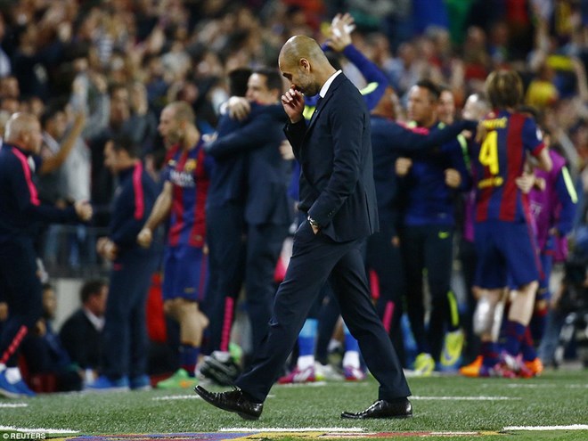 Pep Guardiola nói sau khi Bayern Munich thảm bại trước Barcelona?