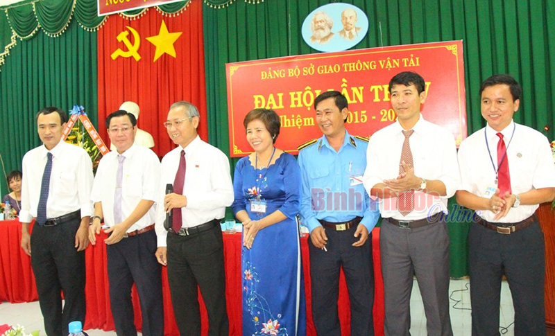 Đại hội đảng bộ Sở Giao th&ocirc;ng vận tải lần thứ V