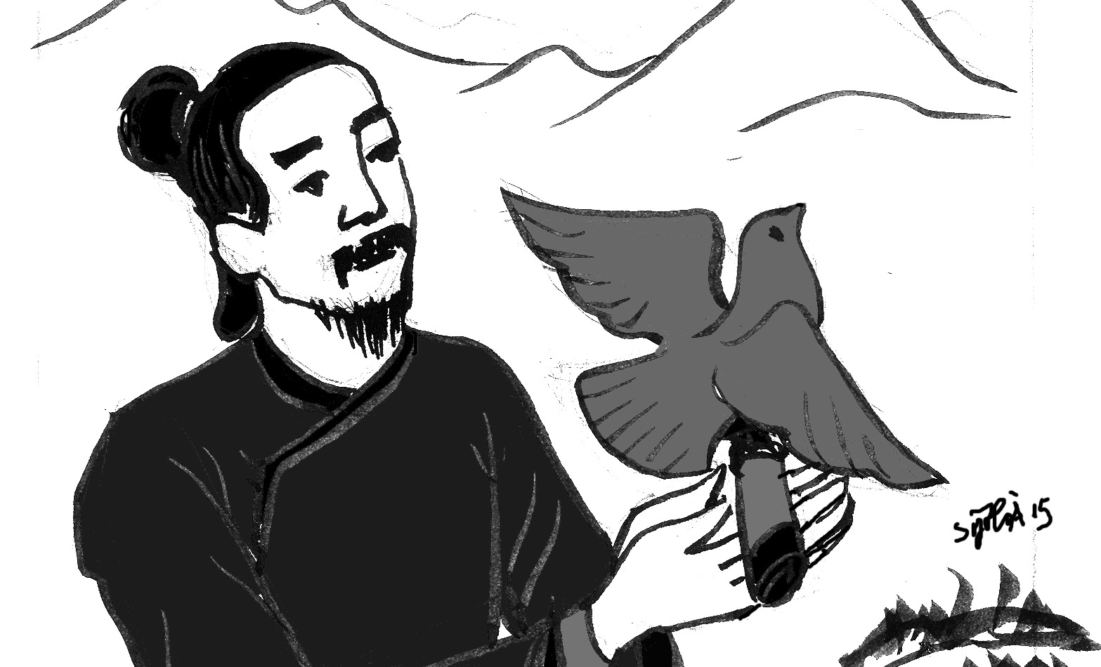 Bồ câu cũng đánh giặc