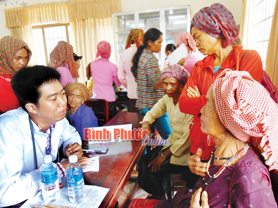 500 người nghèo, DTTS xã Lộc An, Lộc Hịa được khám bệnh, phát thuốc nhân đạo