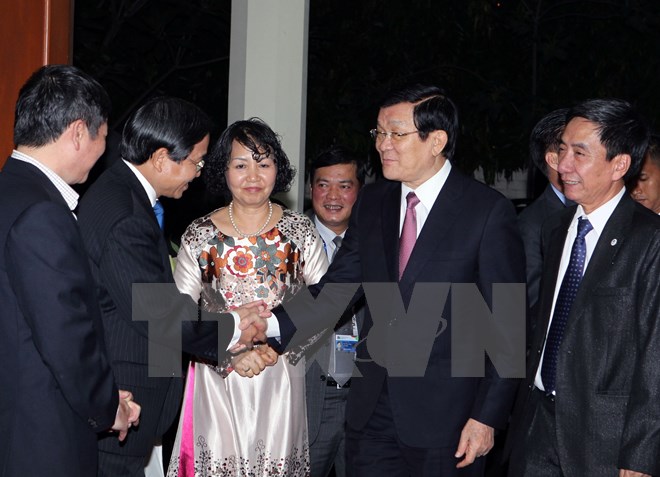 Chủ tịch nước đến Indonesia dự Hội nghị cấp cao &Aacute; - Phi