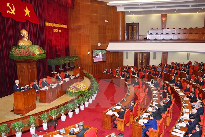 To&agrave;n văn ph&aacute;t biểu của Tổng B&iacute; thư khai mạc Hội nghị TW 11