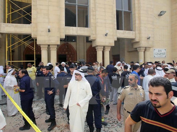 Điện chia buồn vụ đ&aacute;nh bom khủng bố th&aacute;nh đường tại Kuwait