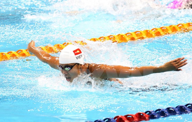 Ánh Viên tiếp tục "thống trị Sea Games với chiếc huy chương vàng thứ 6