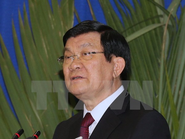 Chủ tịch nước trả lời phỏng vấn k&ecirc;nh truyền h&igrave;nh Nước Nga