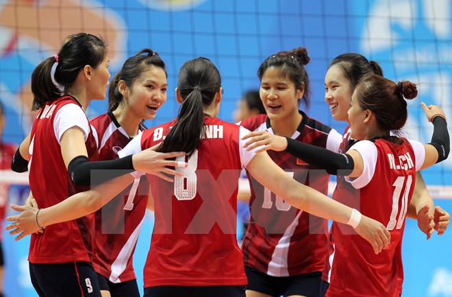 Tuyển nữ bóng chuyền Việt Nam sẵn sàng cho trận gặp Thái Lan
