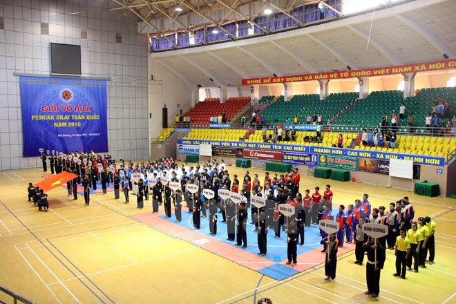 Giải vô địch Pencak Silat toàn quốc quy tụ 252 vận động viên