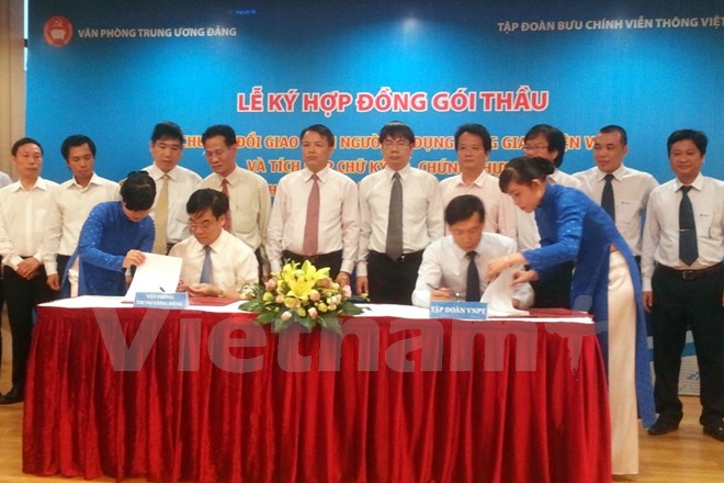 Đổi mới hệ th&ocirc;ng tin điều h&agrave;nh của Văn ph&ograve;ng Trung ương Đảng