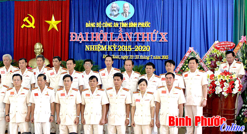 Bế mạc Đại hội Đảng bộ C&ocirc;ng an tỉnh