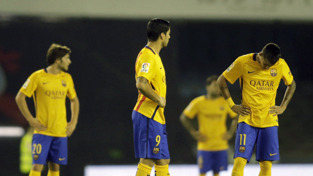 Barcelona thảm bại trước Celta Vigo