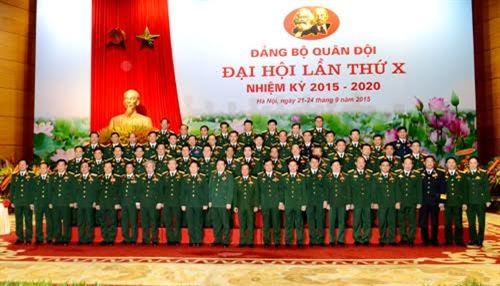 Đại hội đại biểu Đảng bộ Qu&acirc;n đội lần thứ X th&agrave;nh c&ocirc;ng tốt đẹp
