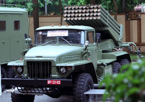 T&iacute;nh ưu việt của ph&aacute;o phản lực cải tiến BM-21M-1