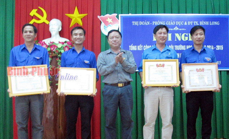 Hội đồng Đội thị xã Bình Long dẫn đầu 10 huyện, thị xã