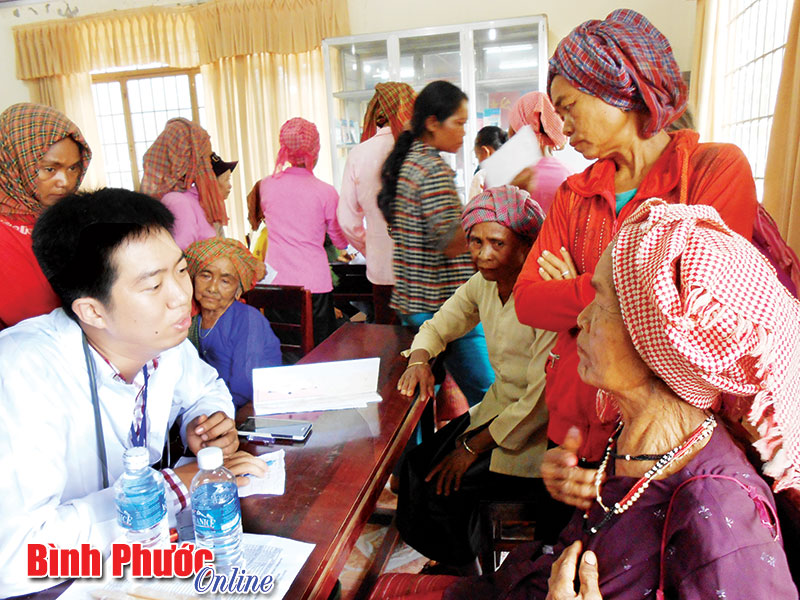 500 người nghèo, DTTS  xã Lộc An, Lộc Hòa được khám bệnh, phát thuốc nhân đạo