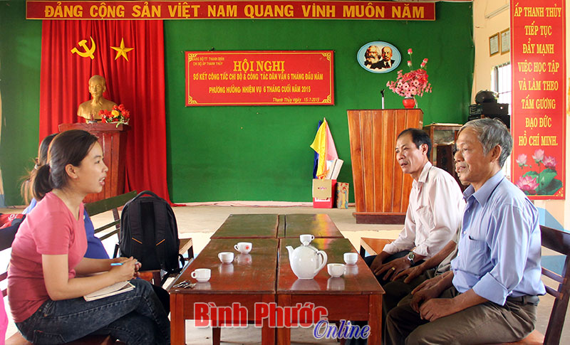 Ấp Thanh Thủy - điểm s&aacute;ng d&acirc;n vận v&ugrave;ng bi&ecirc;n