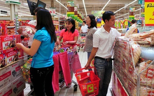 Giá trị hàng hóa bán lẻ và dịch vụ tiêu dùng tăng