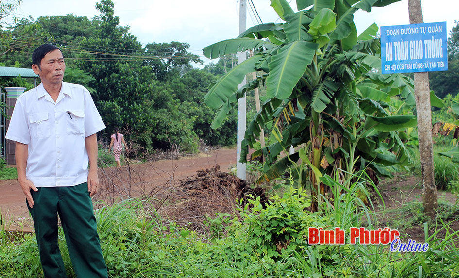 Chủ tịch Hội CCB x&atilde; tận tụy với c&ocirc;ng việc