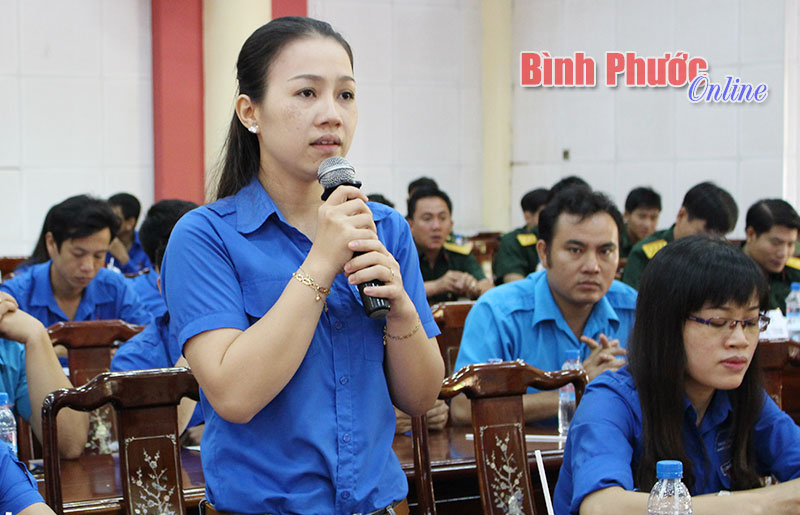 Chơn Thành: Đối thoại với đoàn viên thanh niên năm 2015