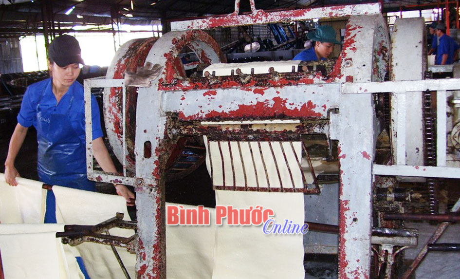 Tăng giá điện - doanh nghiệp cao su càng thêm khó