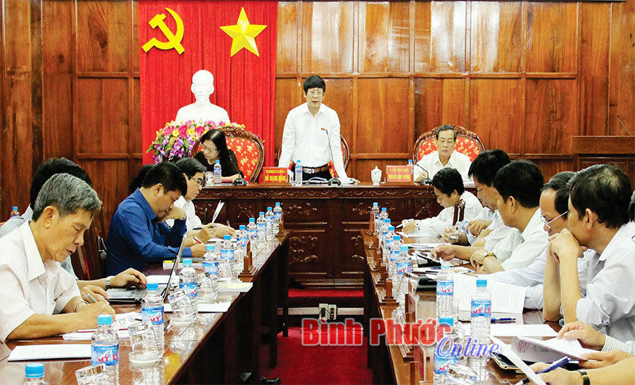 Ủy ban c&aacute;c vấn đề x&atilde; hội của Quốc hội gi&aacute;m s&aacute;t thực hiện Luật Người cao tuổi v&agrave; Người khuyết tật tại B&igrave;nh Phước