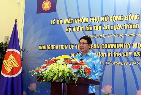 Ra mắt Nh&oacute;m Phụ nữ Cộng đồng ASEAN