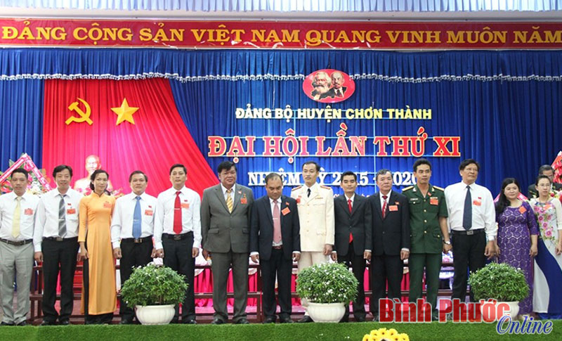 Đồng ch&iacute; Nguyễn Tấn Hải tiếp tục được bầu giữ chức B&iacute; thư Huyện ủy Chơn Th&agrave;nh