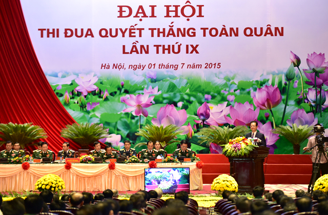 Thủ tướng dự Đại hội Thi đua Quyết thắng to&agrave;n qu&acirc;n