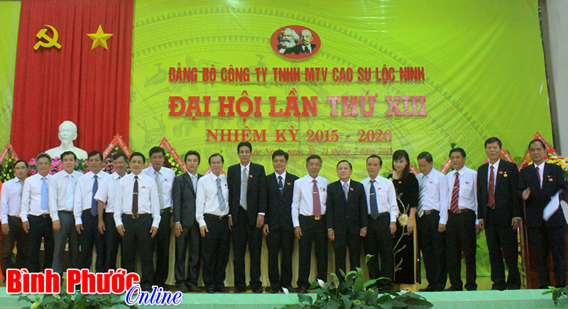 [Video] Đại hội đại biểu Công ty TNHH MTV cao su Lộc Ninh