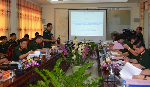 Bộ Quốc ph&ograve;ng nghiệm thu đề t&agrave;i về huấn luyện, sử dụng ch&oacute; nghiệp vụ của BĐBP trong t&igrave;nh h&igrave;nh mới