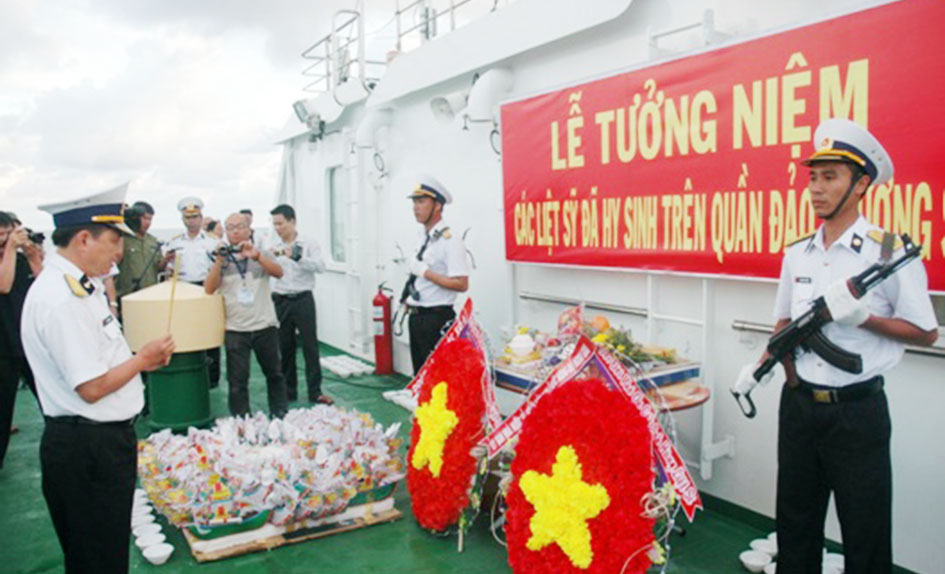 Nhớ m&atilde;i những anh h&ugrave;ng liệt sĩ ở Trường Sa