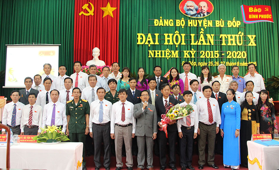 [Video] Đại hội Đảng bộ huyện Bù Đốp lần thứ X, nhiệm kỳ 2015-2020
