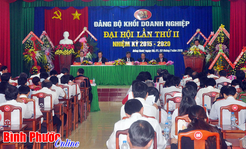 Đại hội đại biểu Đảng bộ Khối Doanh nghiệp, C&ocirc;ng ty cao su Lộc Ninh