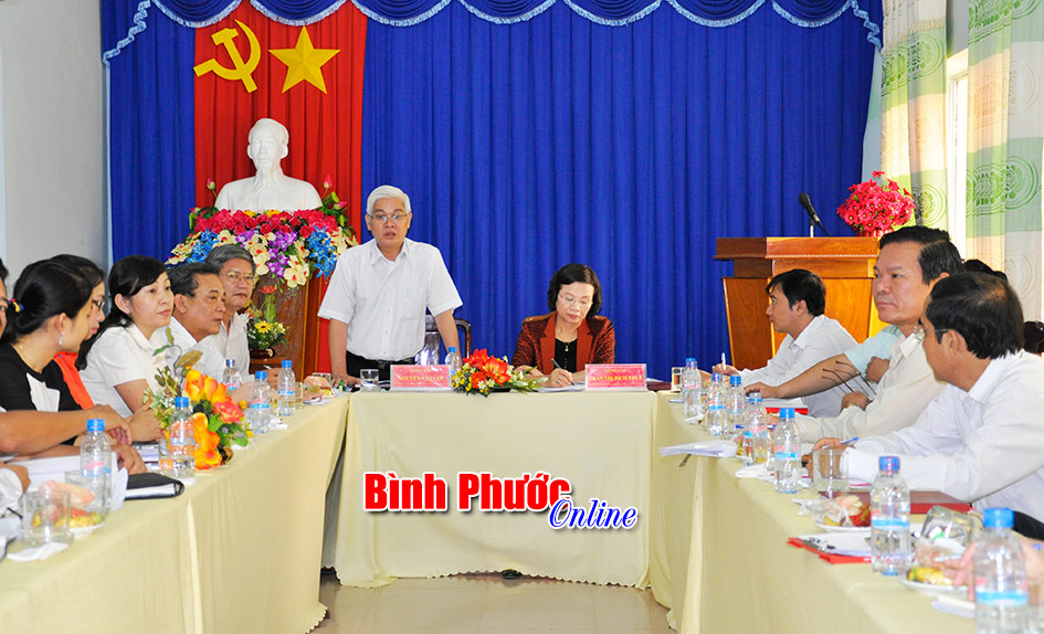 Ph&oacute; b&iacute; thư Thường trực Tỉnh ủy Nguyễn Văn Lợi: Kh&ocirc;ng được h&agrave;nh ch&iacute;nh h&oacute;a c&ocirc;ng t&aacute;c d&acirc;n vận