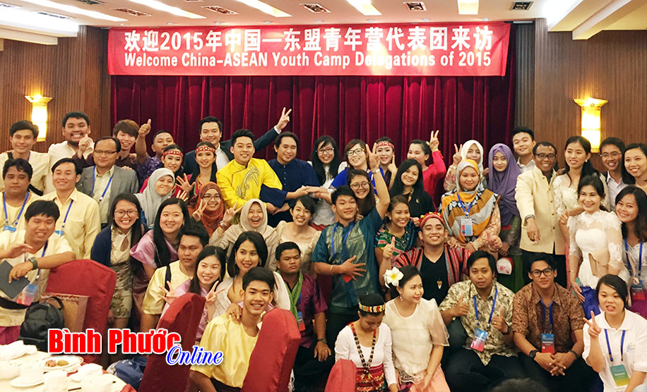 Doanh nghiệp trẻ Bình Phước dự Trại thanh niên ASEAN - Trung Quốc 2015