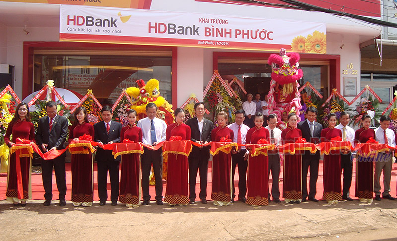 Khai trương chi nhánh HDBank Bình Phước