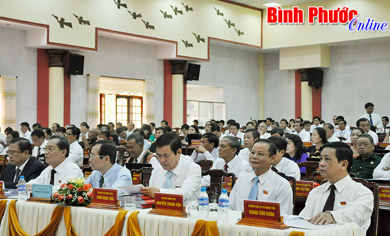 Khai mạc kỳ họp thứ 12 HĐND tỉnh kh&oacute;a VIII