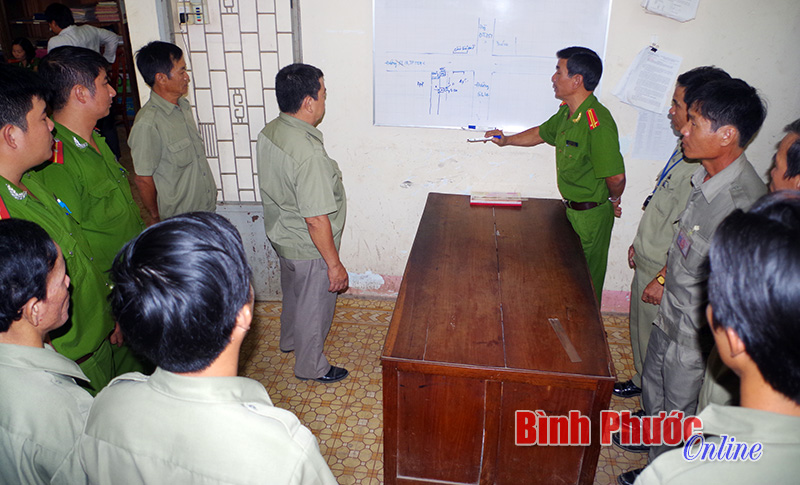 Hiệu quả hoạt động của Ban bảo vệ d&acirc;n phố thị trấn Chơn Th&agrave;nh