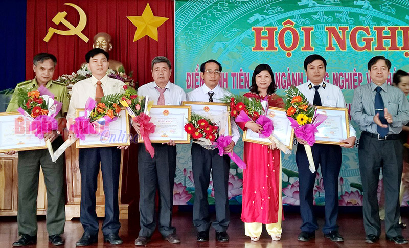 Hội nghị điển h&igrave;nh ti&ecirc;n tiến ng&agrave;nh NN&PTNT giai đoạn 2010-2015