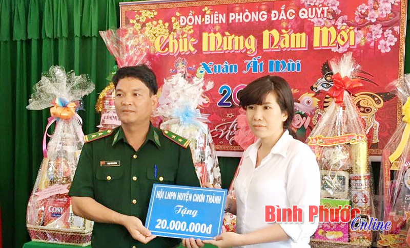Hội Phụ nữ huyện Chơn Th&agrave;nh: tăng cường đo&agrave;n kết qu&acirc;n - d&acirc;n