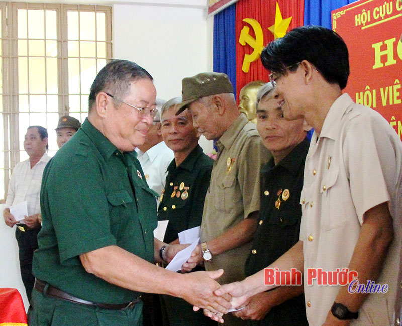 Họp mặt CCB ti&ecirc;u biểu năm 2015