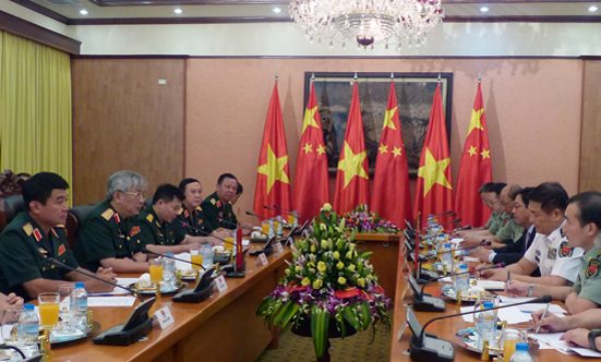 Đối thoại chiến lược quốc ph&ograve;ng Việt Nam - Trung Quốc lần thứ 5 